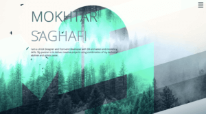 Mokhtar Saghafi webpage