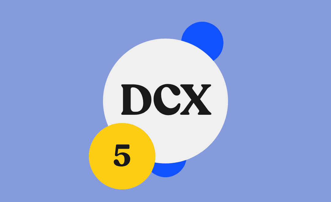 Digital Customer Experience DCX Website Design