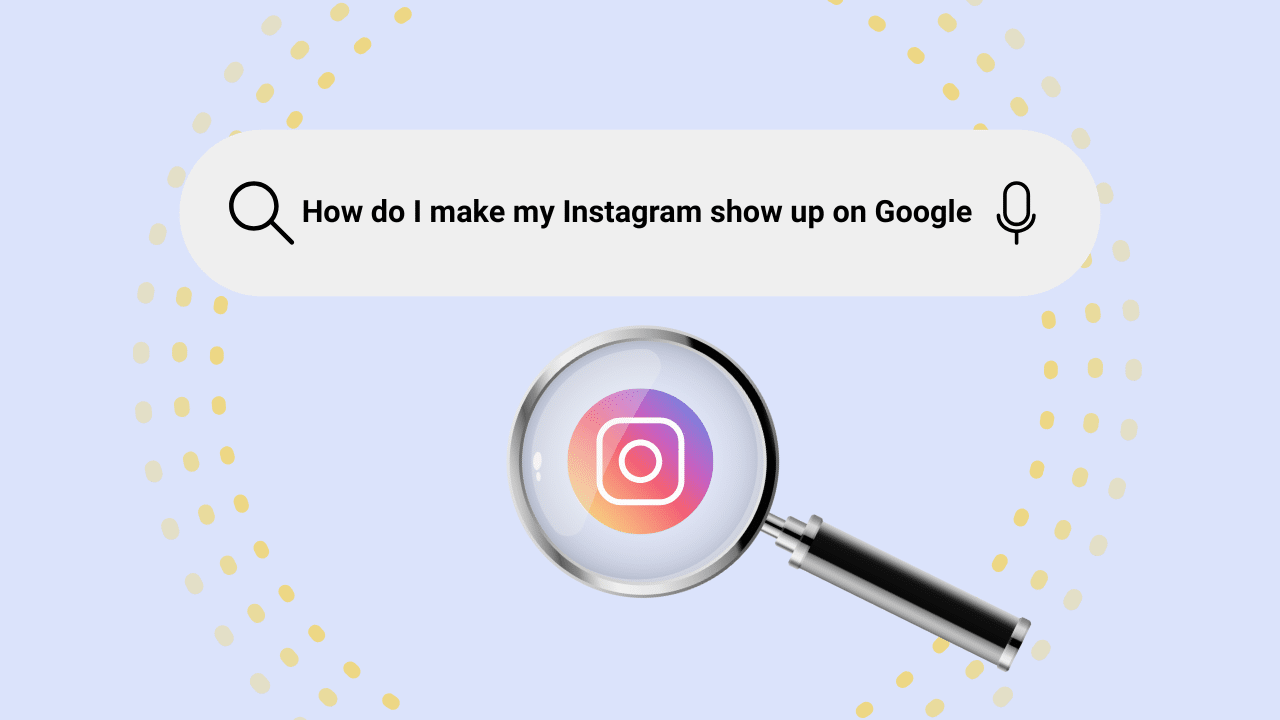 Instagram now getting indexed on Google